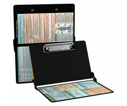 WhiteCoat Clipboard® - Black Wildland Firefighter Edition
